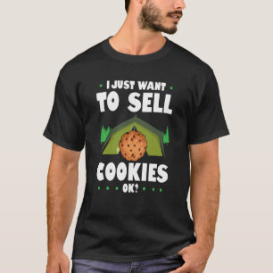 Cookie Scout For Cookie Dealer Cookie Seller Cooki T-Shirt