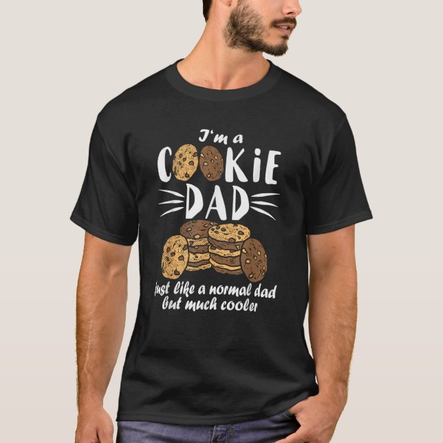 Cookie Scout Funny Cookie Dad Daddy Troop Leader G T-Shirt (Front)
