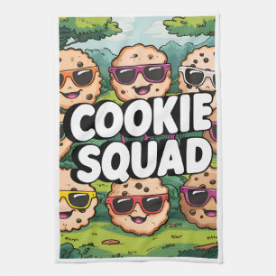 Cookie Squad Tea Towel
