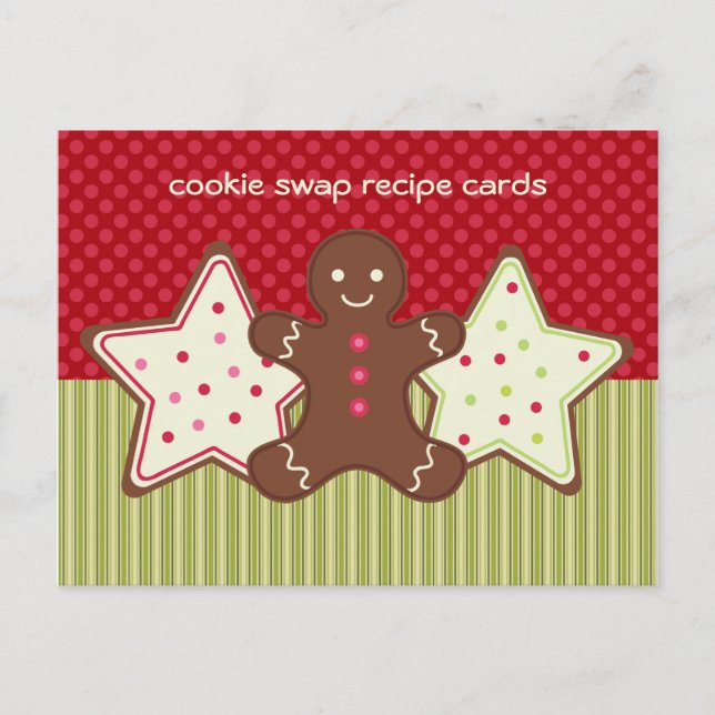 Cookie Swap Recipe Cards (Front)