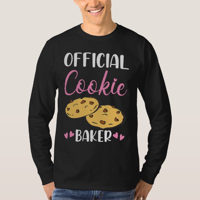 Cookie Taster and Baker T-Shirt (Front)