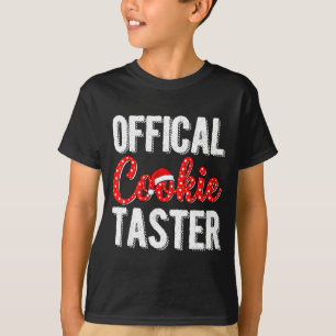 Cookie Taster Cookie Christmas Matching Couple  T-Shirt