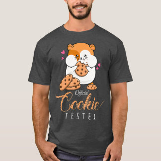Cookie Tester Shirt Funny Cute Hamster