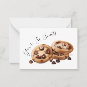 Cookie Thank You Card