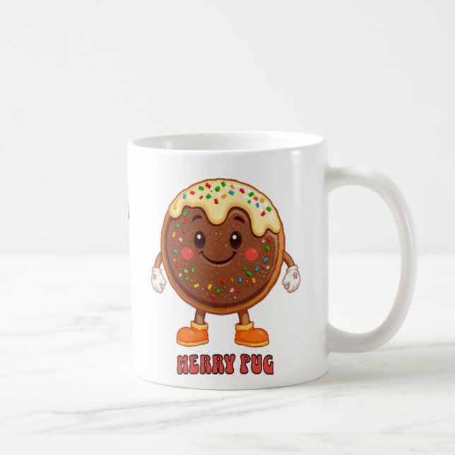 Cookie-Themed Ceramic Mug (Right)