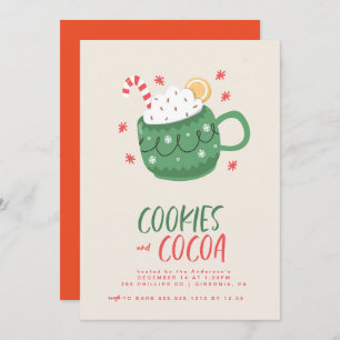 Cookies and Cocoa Party Invitation