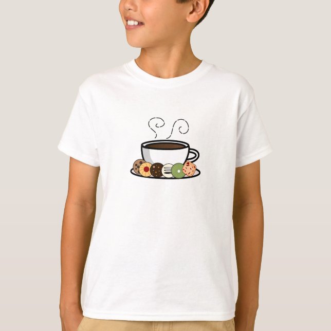 Cookies and coffee T-Shirt (Front)