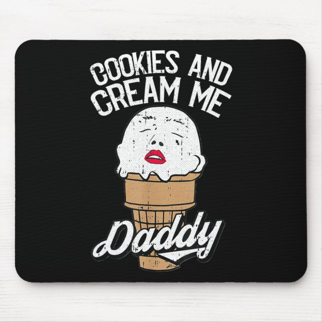 Cookies And Cream Me Daddy Halloween  Mouse Pad (Front)