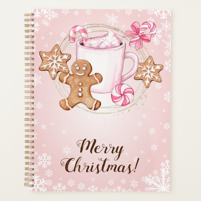 Cookies and Hot Cocoa Christmas PLANNER (Front)