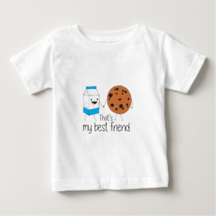 Cookies and Milk - Best Friends Baby T-Shirt
