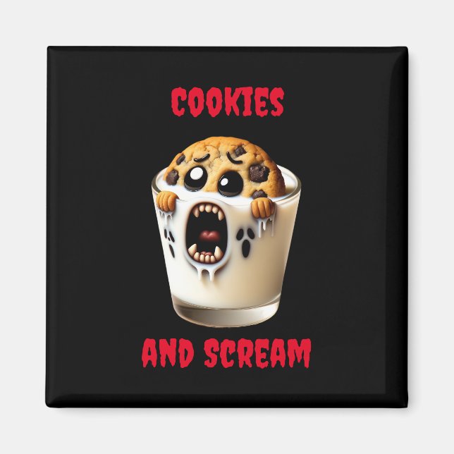 Cookies and Scream Magnet (Front)