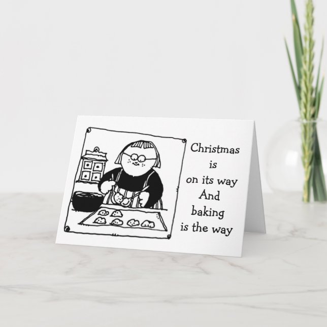 COOKIES AT CHRISTMAS **THE WAY TO CELEBRATE** CARD (Front)