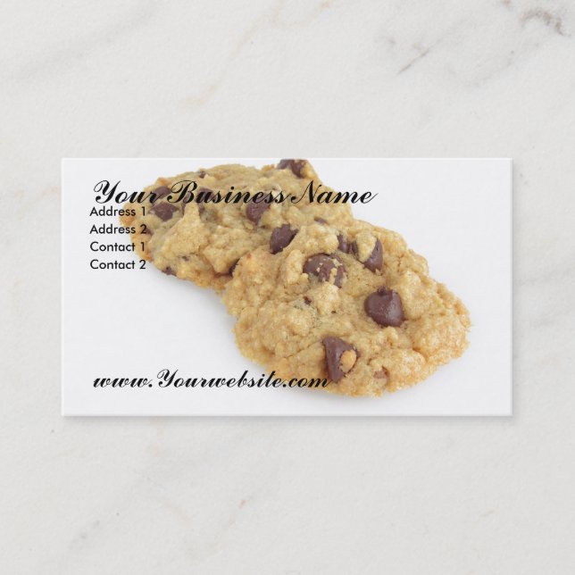 Cookies Business Card (Front)