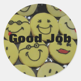 Cookies Classic Round Sticker