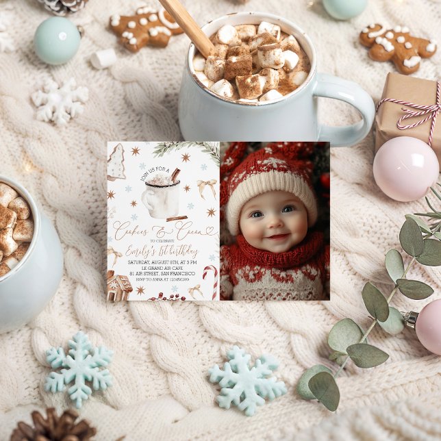 Cookies & Cocoa Photo Invite (Creator Uploaded)