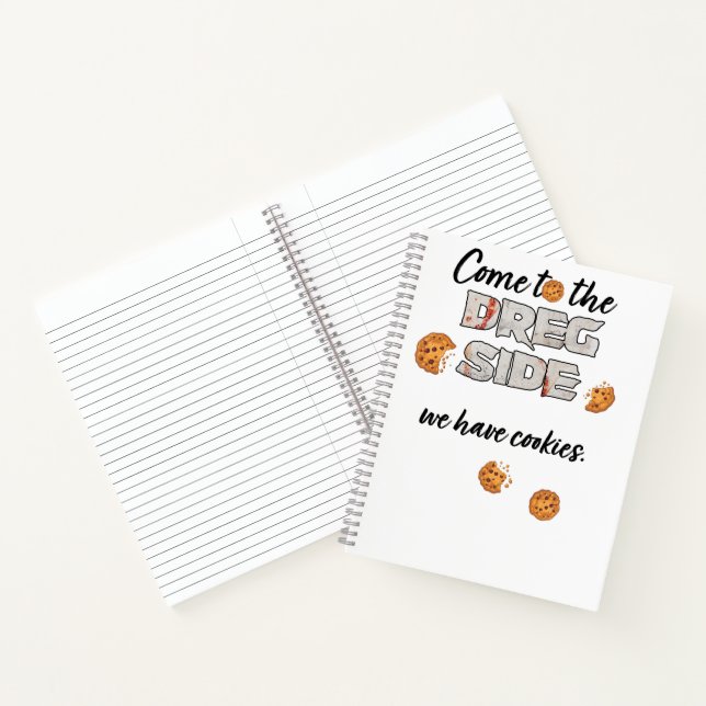 Cookies Dreg Spiral Notebook (Inside)