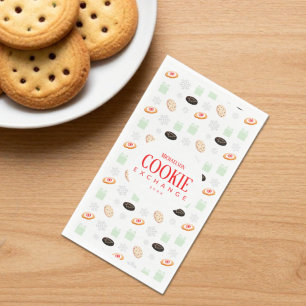 Cookies Exchange Party Napkin