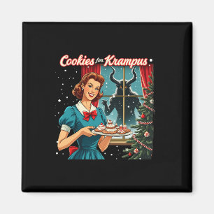 Cookies For Krampus Funny Christmas Xmas Krampus G Magnet