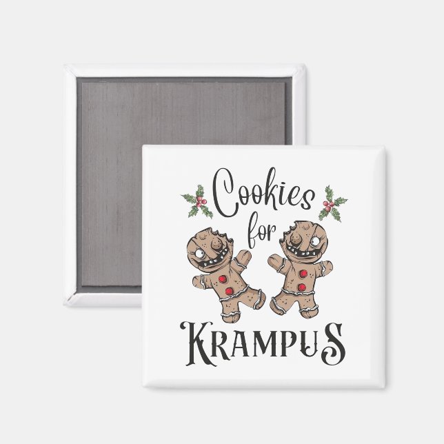 Cookies for Krampus Magnet (Front/Back)