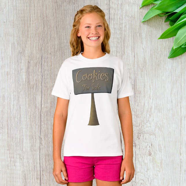 Cookies For Sale Girls T-Shirt (Creator Uploaded)