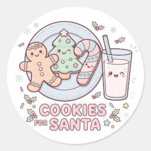 Cookies For Santa Sticker