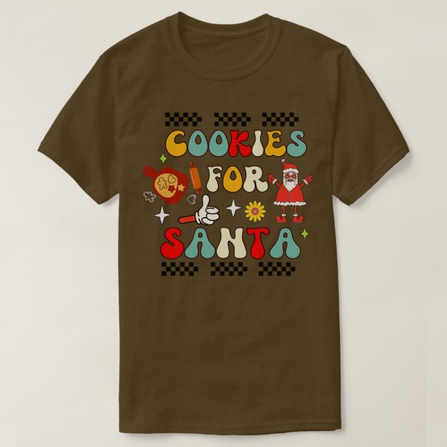 Cookies for santa T-Shirt (Design Front)