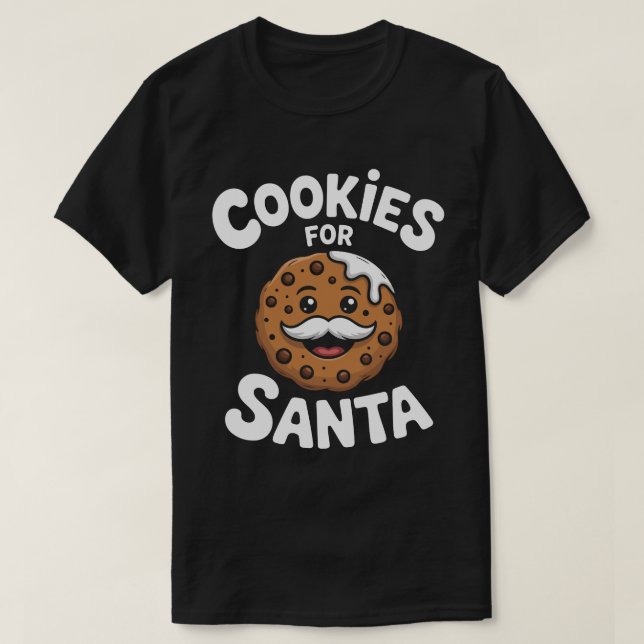 Cookies for Santa Tee (Design Front)