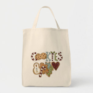 Cookies for Santa Tshirts and Gifts Tote Bag