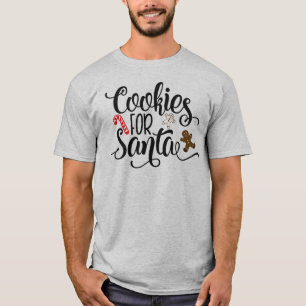Cookies for Santa Whimsical Long Sleeves Shirt