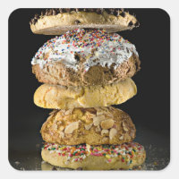Cookies in a stack
