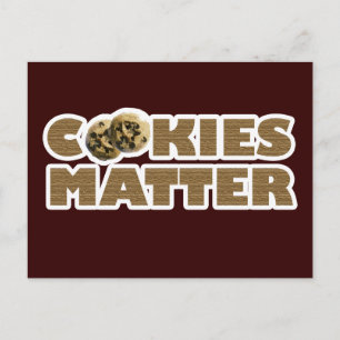 Cookies Matter Postcard