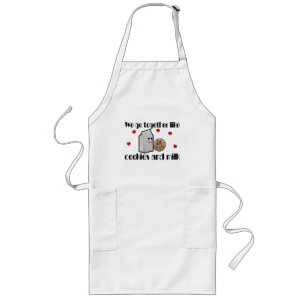Cookies & Milk Love Long Apron