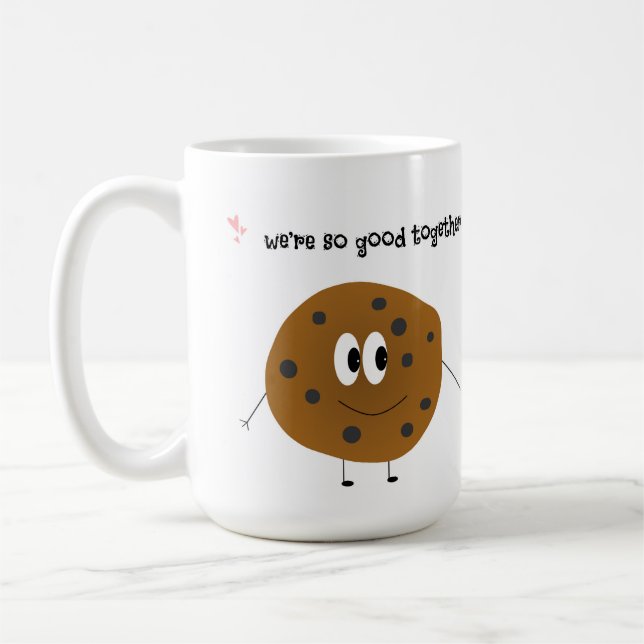 Cookies & Milk So Good Together Coffee Mug (Left)