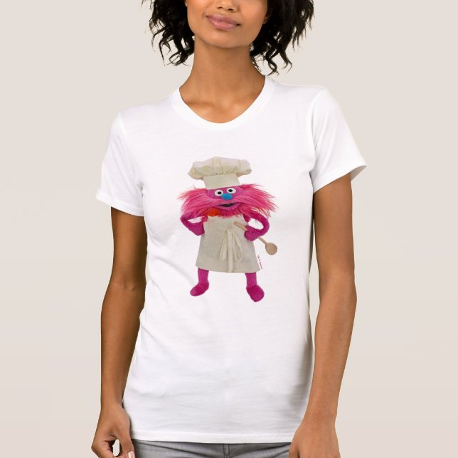 Cookie's Monster Food Truck | Gonger Posing T-Shirt (Front)