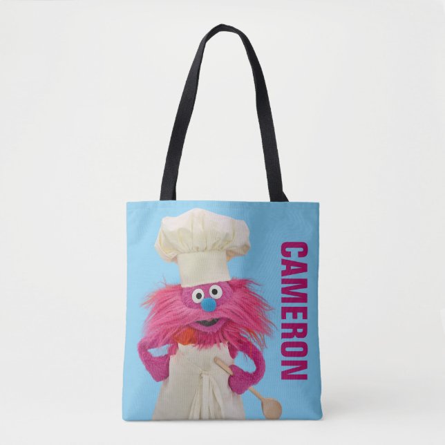 Cookie's Monster Food Truck | Gonger Posing Tote Bag (Front)