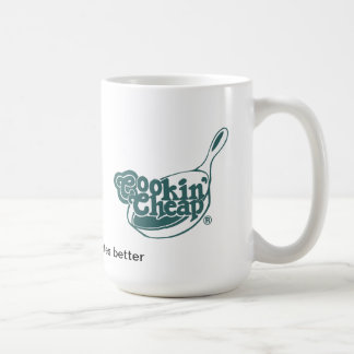 Cookin' Cheap coffee mug