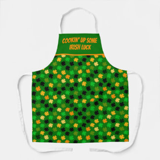 "Cookin' Up Some Irish Luck" St. Patrick’s Day Apron