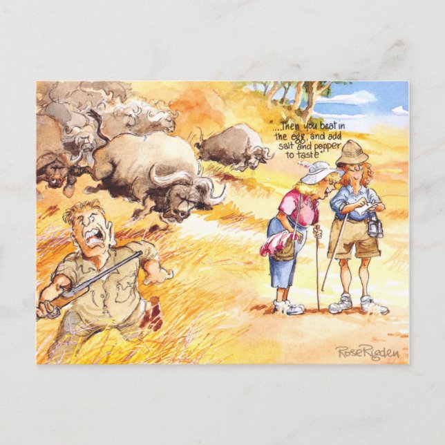Cooking advises postcard (Front)
