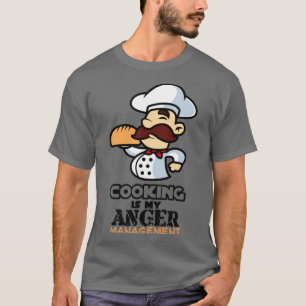 Cooking Anger Management Funny T-Shirt
