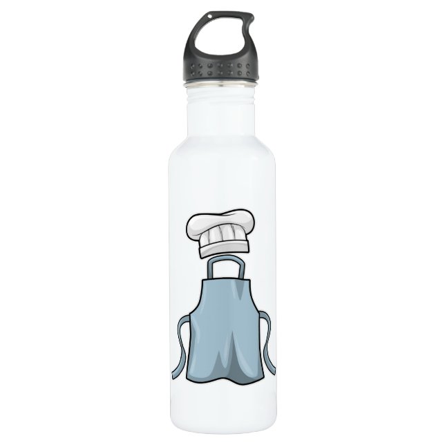 Cooking apron and Cooking hat 710 Ml Water Bottle (Front)