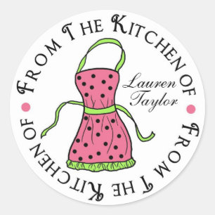 Cooking Apron Baking Stickers
