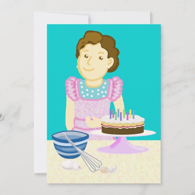 Cooking cake (Front)