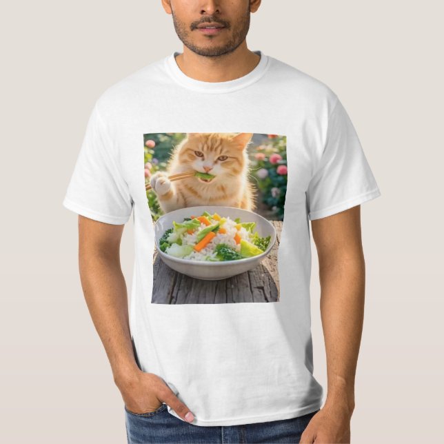 cooking cat  T-Shirt (Front)