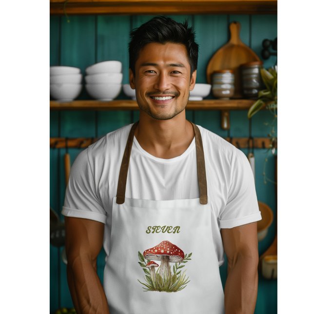 Cooking Chef Mushroom Apron (Creator Uploaded)