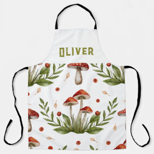 Cooking Chef Mushroom Apron