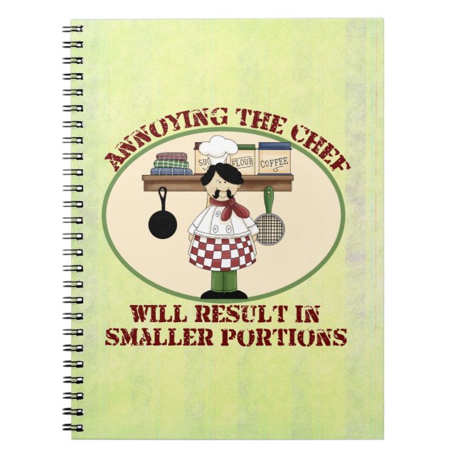 Cooking Chef Notebook (Front)