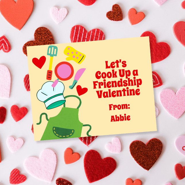 Cooking Chef Valentine Invitation (Creator Uploaded)