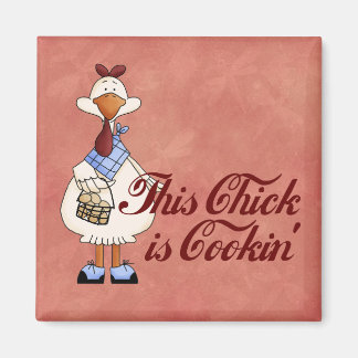 Cooking Chick Magnet