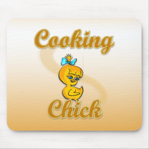 Cooking Chick Mouse Pad