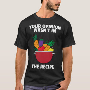Cooking Cook Gastro Kitchen Food Chef Gift 8th  an T-Shirt